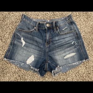 American eagle shorts, size xxs,